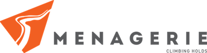 Our Brands 17 Menagerie climbing holds logo