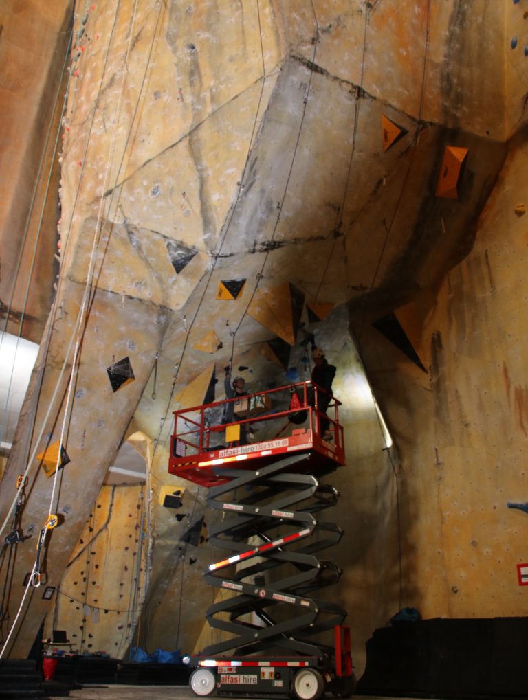 climbing wall inspection maintenance