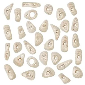 MoonBoard Wood Holds - Set A - Wood