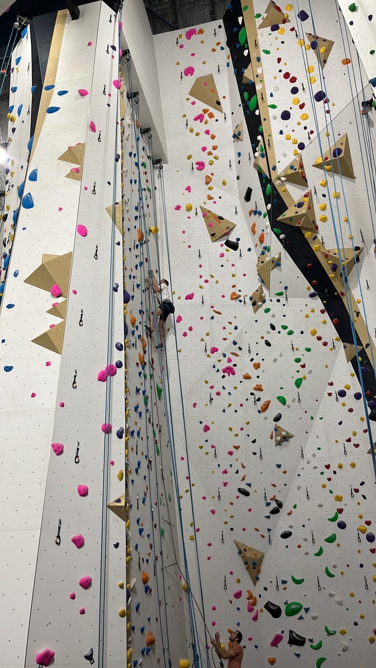 Commercial Climbing Walls 11 Cliffhanger Climbing Gym: the finished roped climbing walls