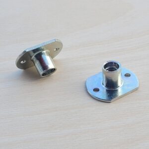 Premium T-nuts Imperial 3/8" - Zinc-plated - 17mm height - 100 pack